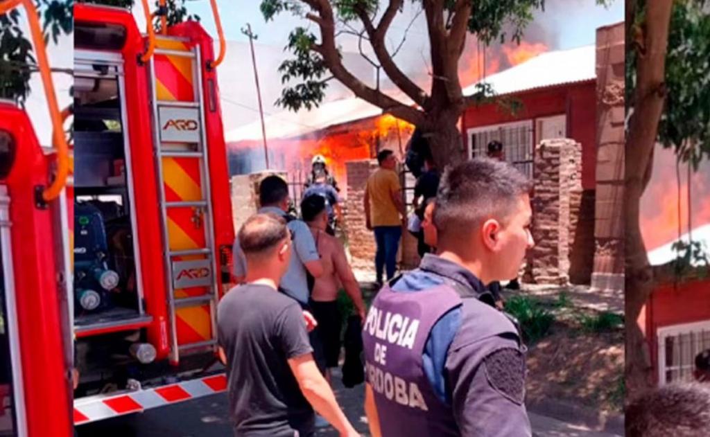Tragedia en Villa María: murió una nena de cuatro años al incendiarse su casa