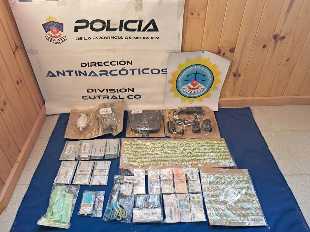 La policía neuquina secuestró cocaína valuada en $10 millones