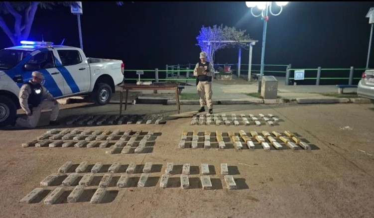 NARCOTRÁFICO EN ITATÍ: SECUESTRAN 5 BOLSAS CON MARIHUANA