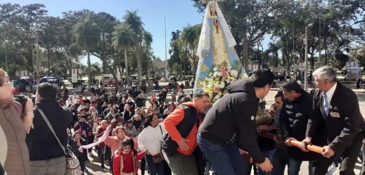 CATEQUISTAS DE LA REGIÓN PEREGRINARON A ITATÍ