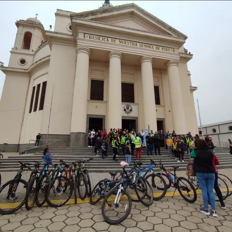 ITATÍ FUE CENTRO DE VARIAS PEREGRINACIONES ESTE FIN DE SEMANA