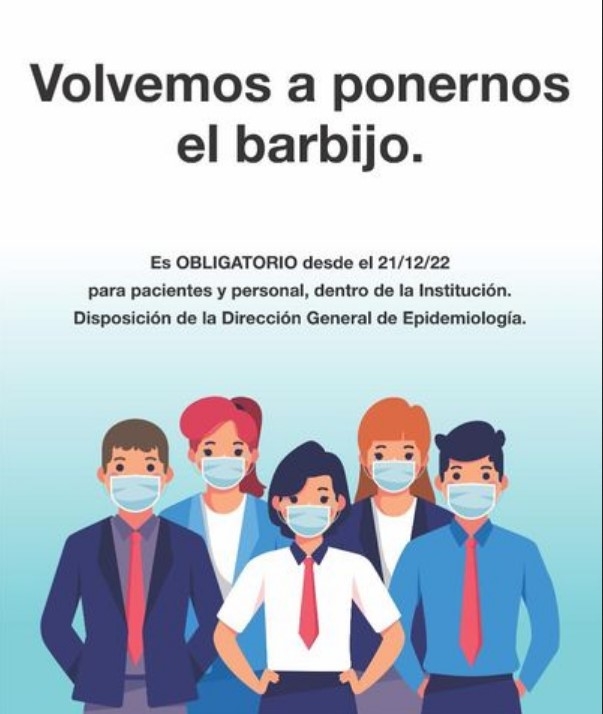 VUELVEN A IMPLEMENTAR EL USO DEL BARBIJO