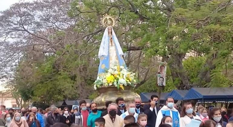 La Virgen de Itatí saludó a su pueblo