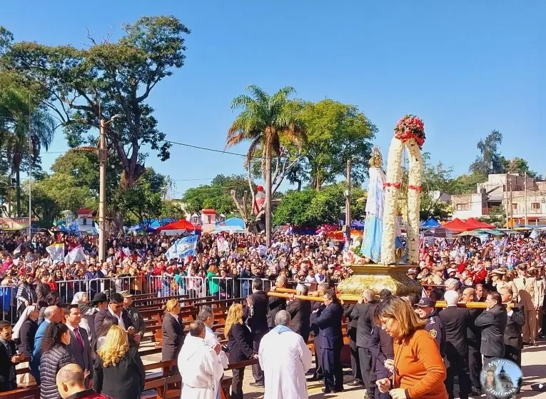 CULMINARON LOS FESTEJOS DE LA VIRGEN DE ITATÍ