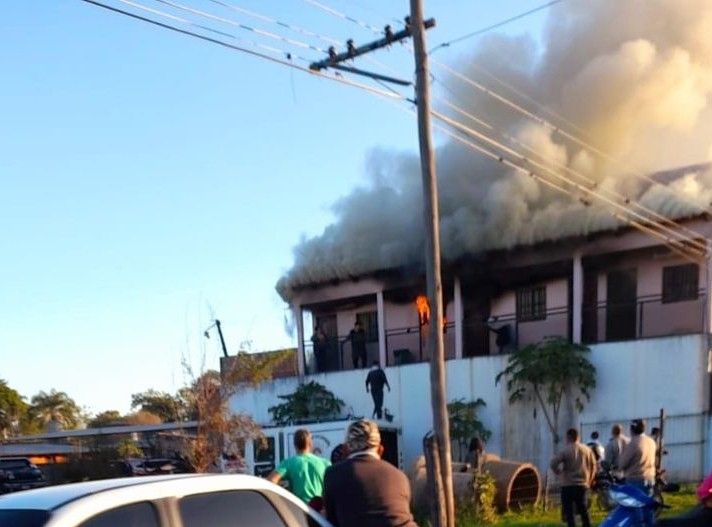 INCENDIO EN ITATÍ.