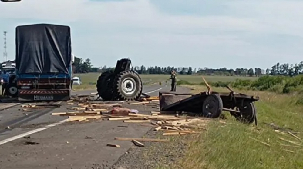 ACCIDENTE FATAL EN LA RUTA 14