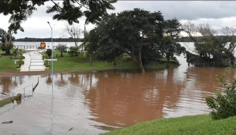 ESTIMAN QUE EN SANTO TOMÉ EL RÍO LLEGARÍA A LOS 16 METROS
