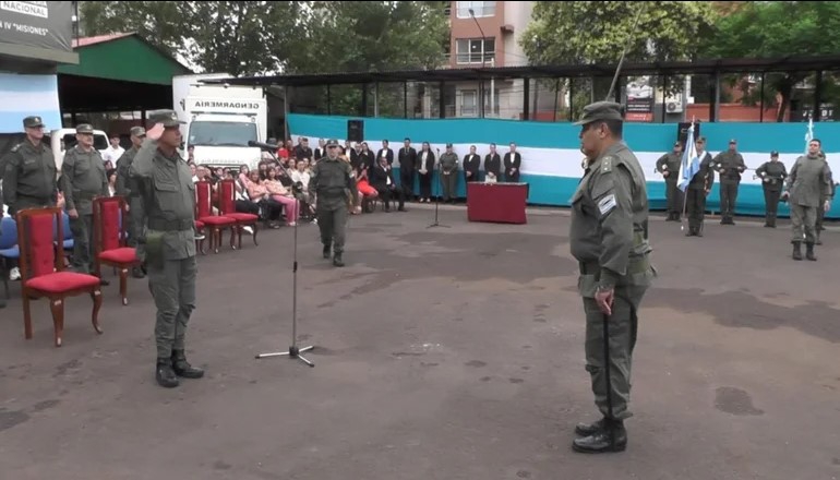 GENDARMERÍA: ASUMIÓ EL NUEVO SEGUNDO JEFE DE LA REGIÓN VI