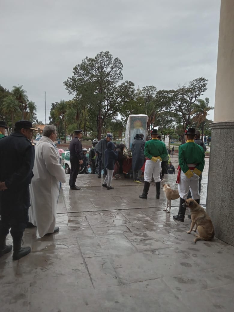 LA PEREGRINACIÓN POLICIAL ARRIBÓ A ITATÍ