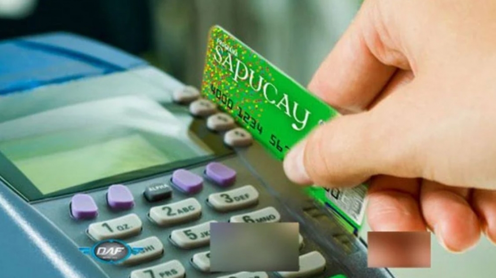 HABILITAN LAS TARJETAS SAPUCAY