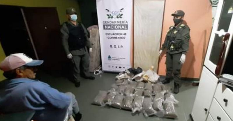 INTENTABAN VENDER MARIHUANA A LOS PEREGRINOS