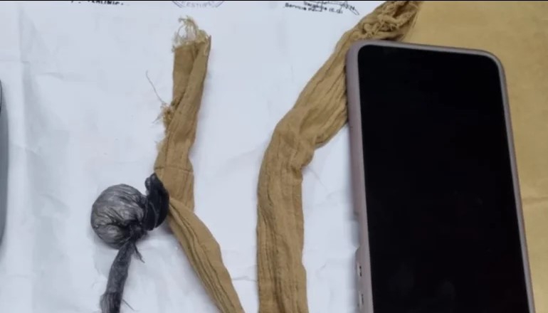 INTENTÓ INGRESAR DROGA A LA CÁRCEL