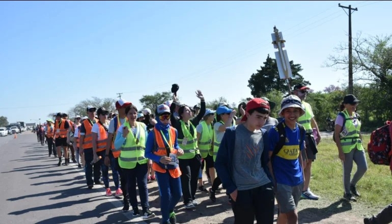 CONCLUYÓ LA 44° PEREGRINACIÓN JUVENIL DEL NEA A ITATÍ