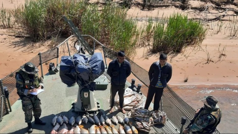 SECUESTRAN 350 KILOS DE PESCADO EN ITATÍ