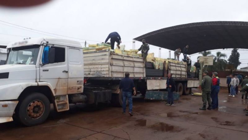 SECUESTRAN 8.000 KILOS DE MARIHUANA