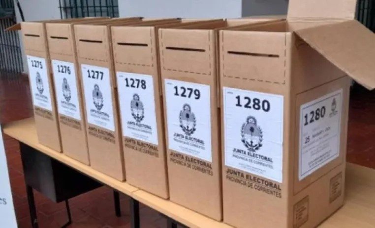COMENZÓ LA CARGA DE URNAS PARA LA ELECCIÓN DEL DOMINGO