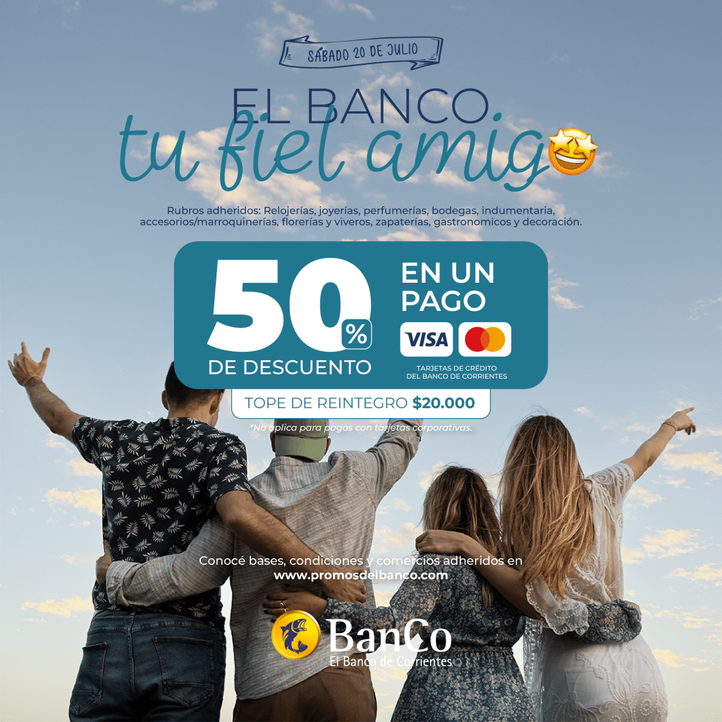 El BanCo, tu fiel amigo: promo especial con 50% de descuento en más de 10 rubros