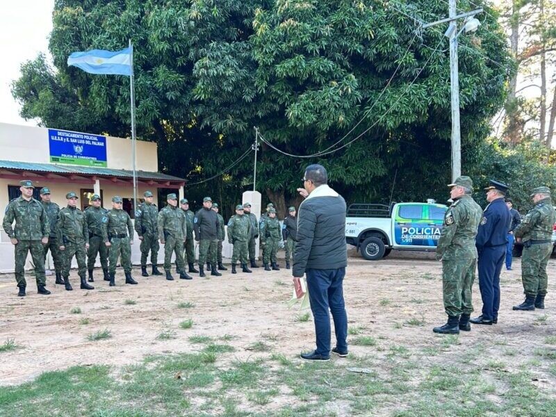 HABILITARON PUESTO DE LA POLICÍA RURAL EN RAMADA PASO
