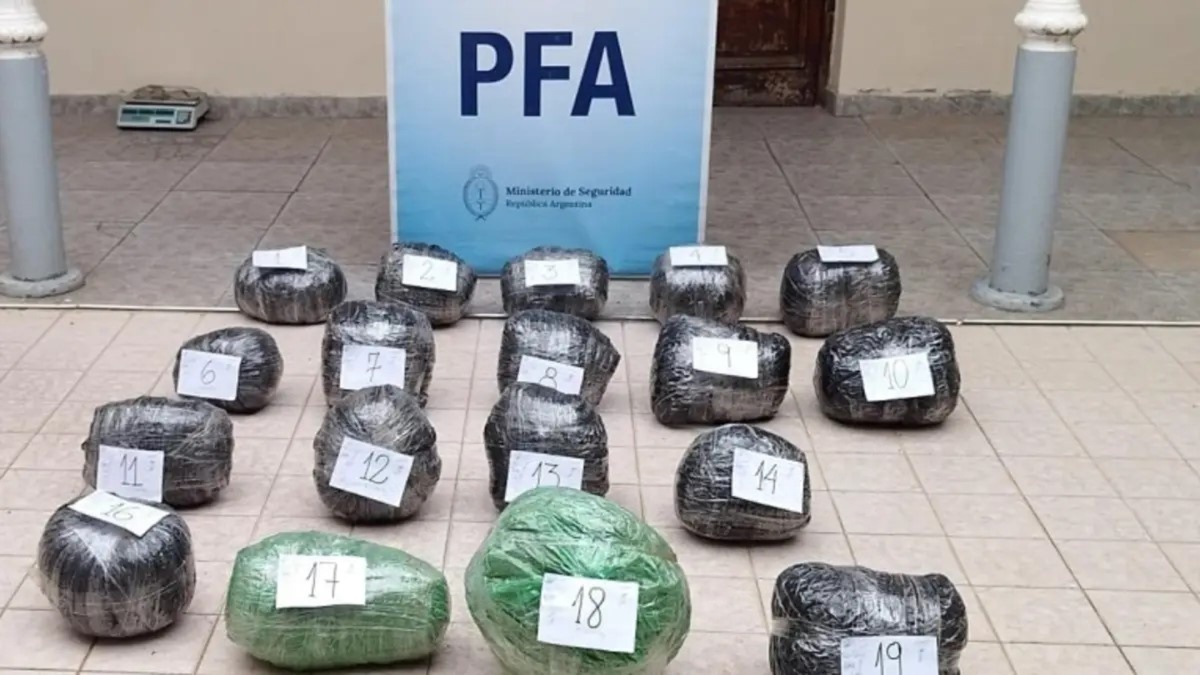 HALLAN 50 KILOS DE MARIHUANA EN RAMADA PASO