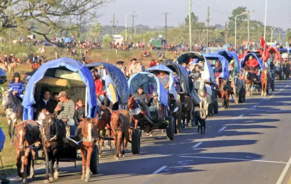 OPERATIVO VETERINARIO PARA CABALLOS DE LA PEREGRINACIÓN DE SAN LUIS DEL PALMAR