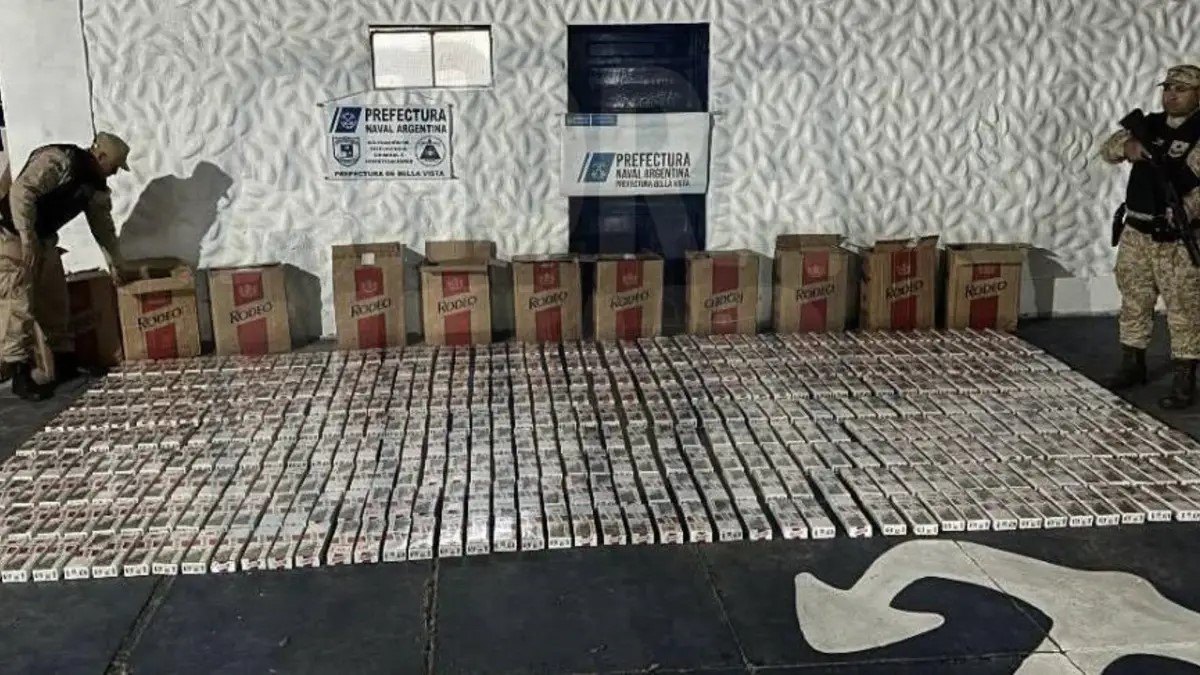 SECUESTRAN CIGARRILLOS DE CONTRABANDO EN COMERCIO DE BELLA VISTA