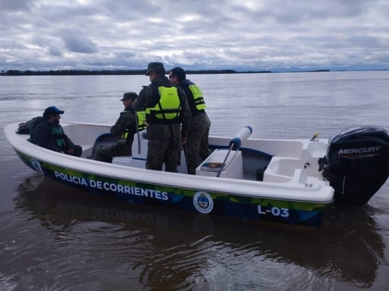 BUSCAN A UN HOMBRE QUE INTENTÓ CRUZAR EL RÍO A CABALLO