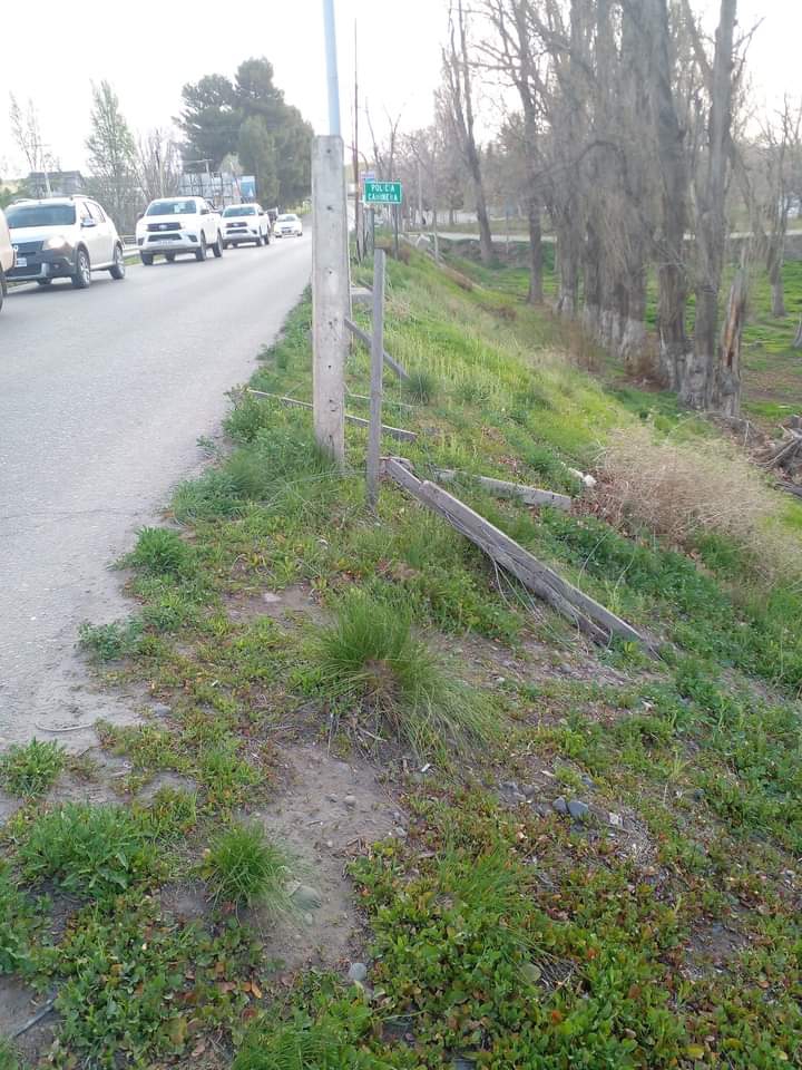 VIALIDAD PROVINCIAL COMIENZA CON LA OBRA DE MANTENIMIENTO SOBRE EL INGRESO AL DIQUE BALLESTER, EN VISTA ALEGRE NORTE