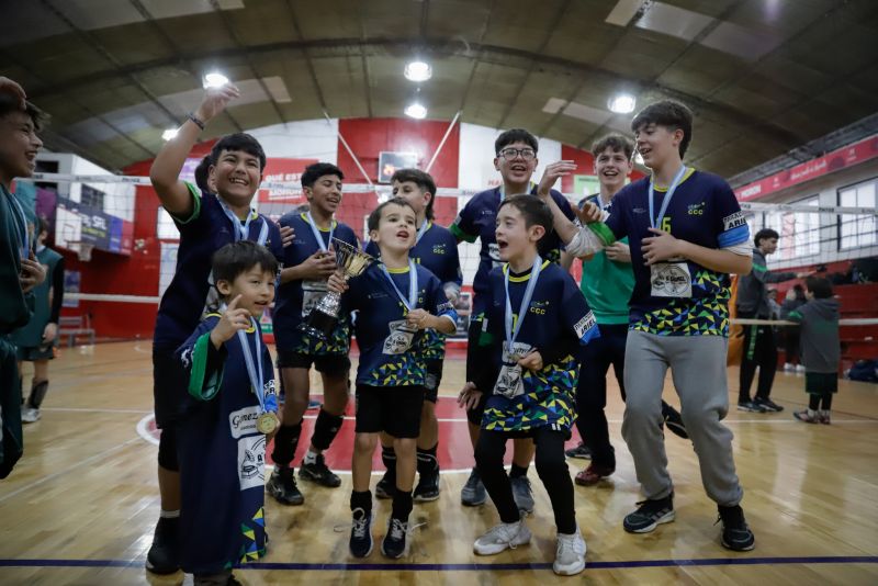 Volley : El C.C.C se consagró campeón de la Súperfecha Sub 12 de la Federación Metropolitana