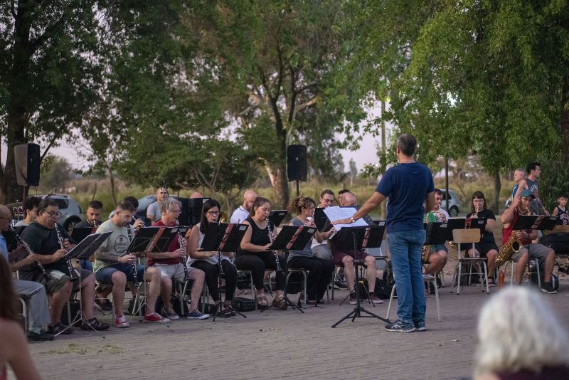La Banda Municipal pasó por Ariel del Plata