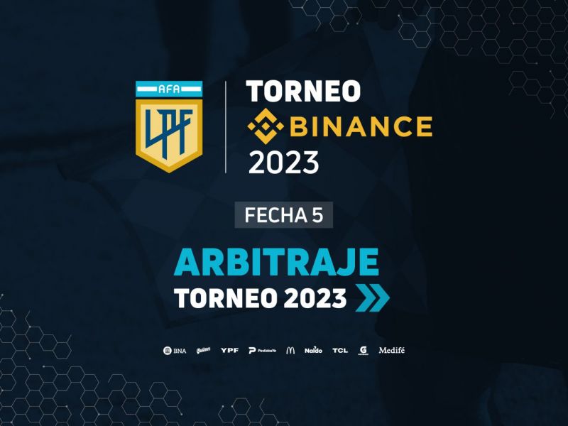 Designaciones arbitrales para la quinta fecha