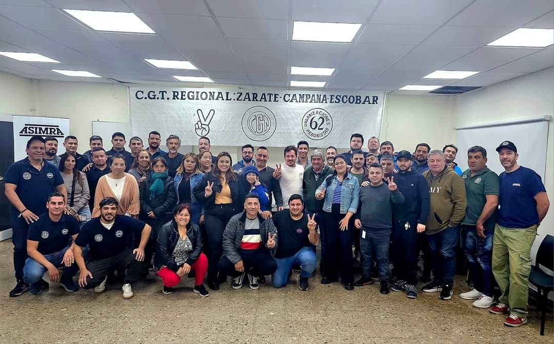 La CGT regional se suma a la convocatoria de Alejo Sarna para militar a Massa
