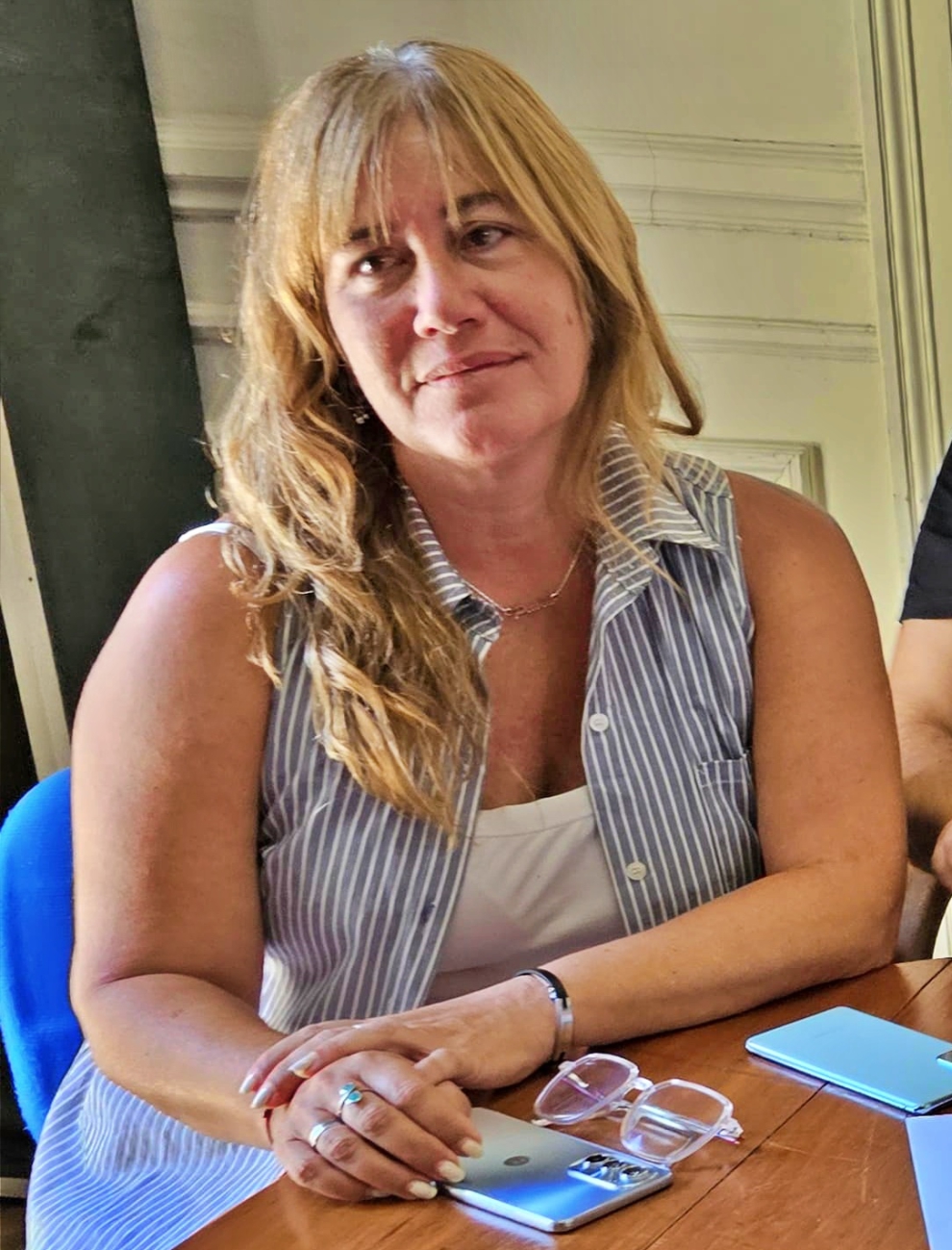 Paola Garello: “Pediremos la derogación de la tasa vial por la que pagamos el combustible más caro”