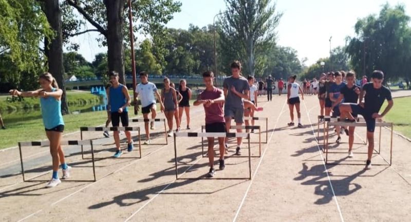 Atletismo: el C.C.C dijo presente en el Campus Nacional de Azul