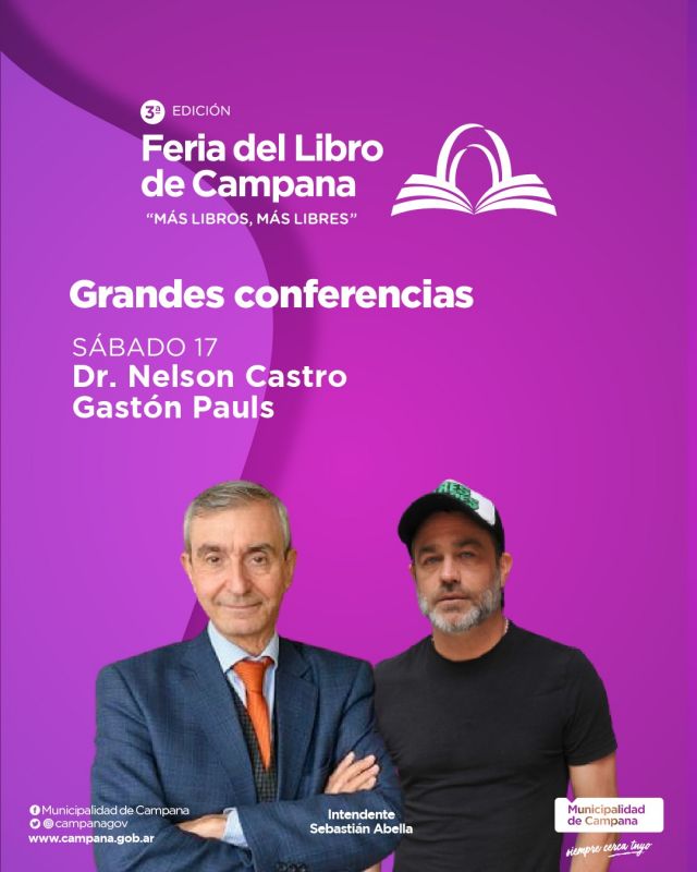 Gran expectativa por el comienzo de la tercera Feria del Libro de Campana este sábado