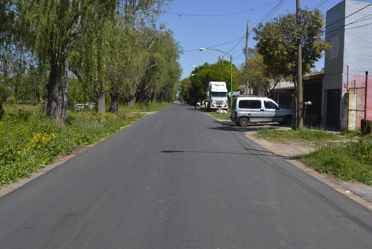 La calle Chacabuco luce totalmente renovada