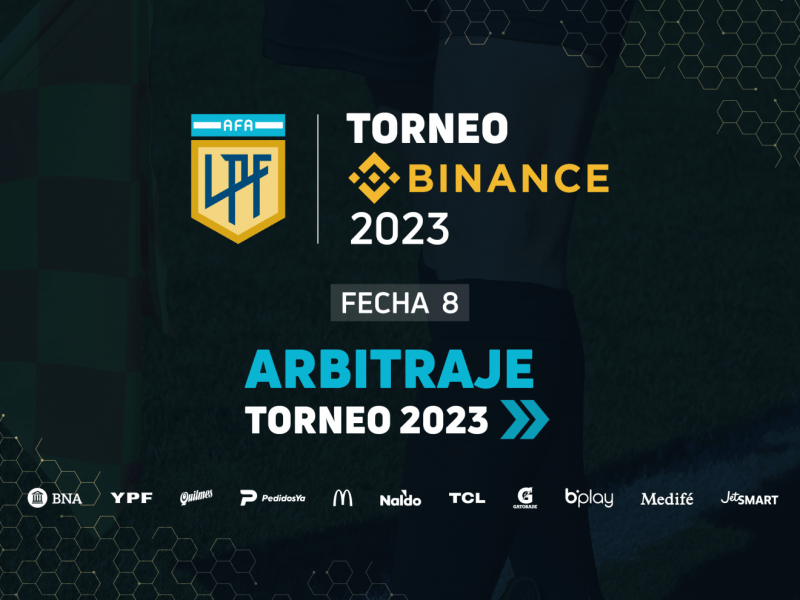 Autoridades de la fecha 8 de la Liga Profesional