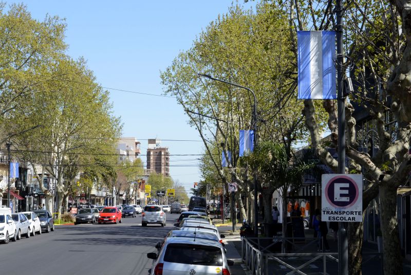 Las banderas argentinas se suman a la renovación de la Mitre
