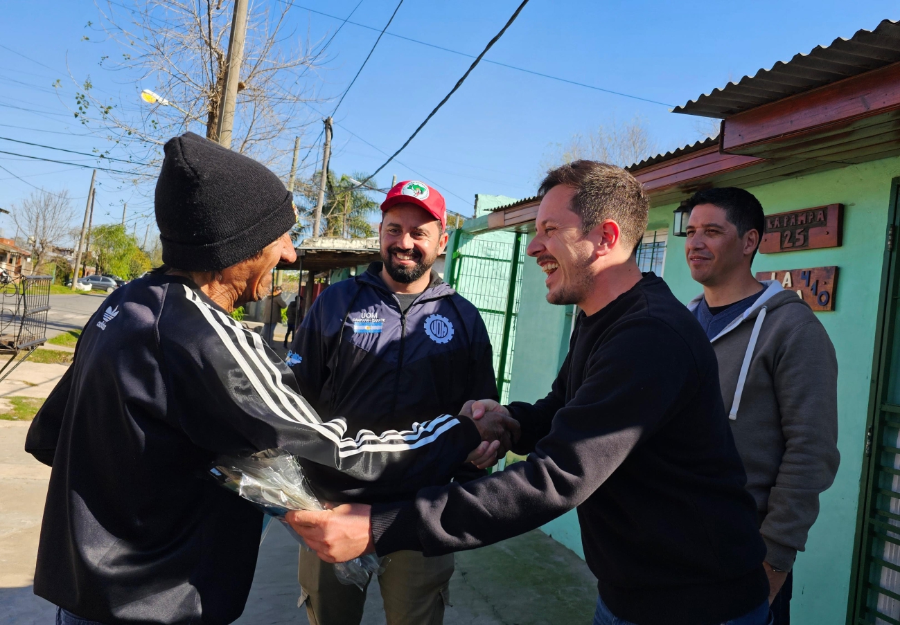 Alejo Sarna: “Vamos a trabajar para que el sueño de la casa propia se transforme en una realidad"