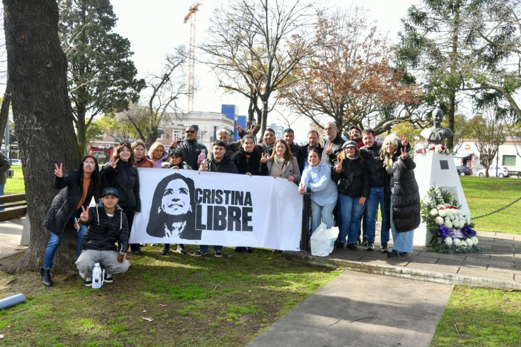 Soledad Alonso participó de un homenaje a Eva Perón y exigió la libertad de Cristina Fernández de Kirchner