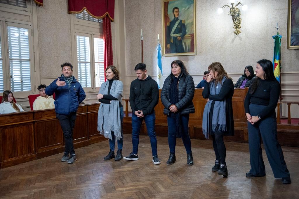 Alumnos de la Escuela N° 24 visitaron el Palacio Municipal