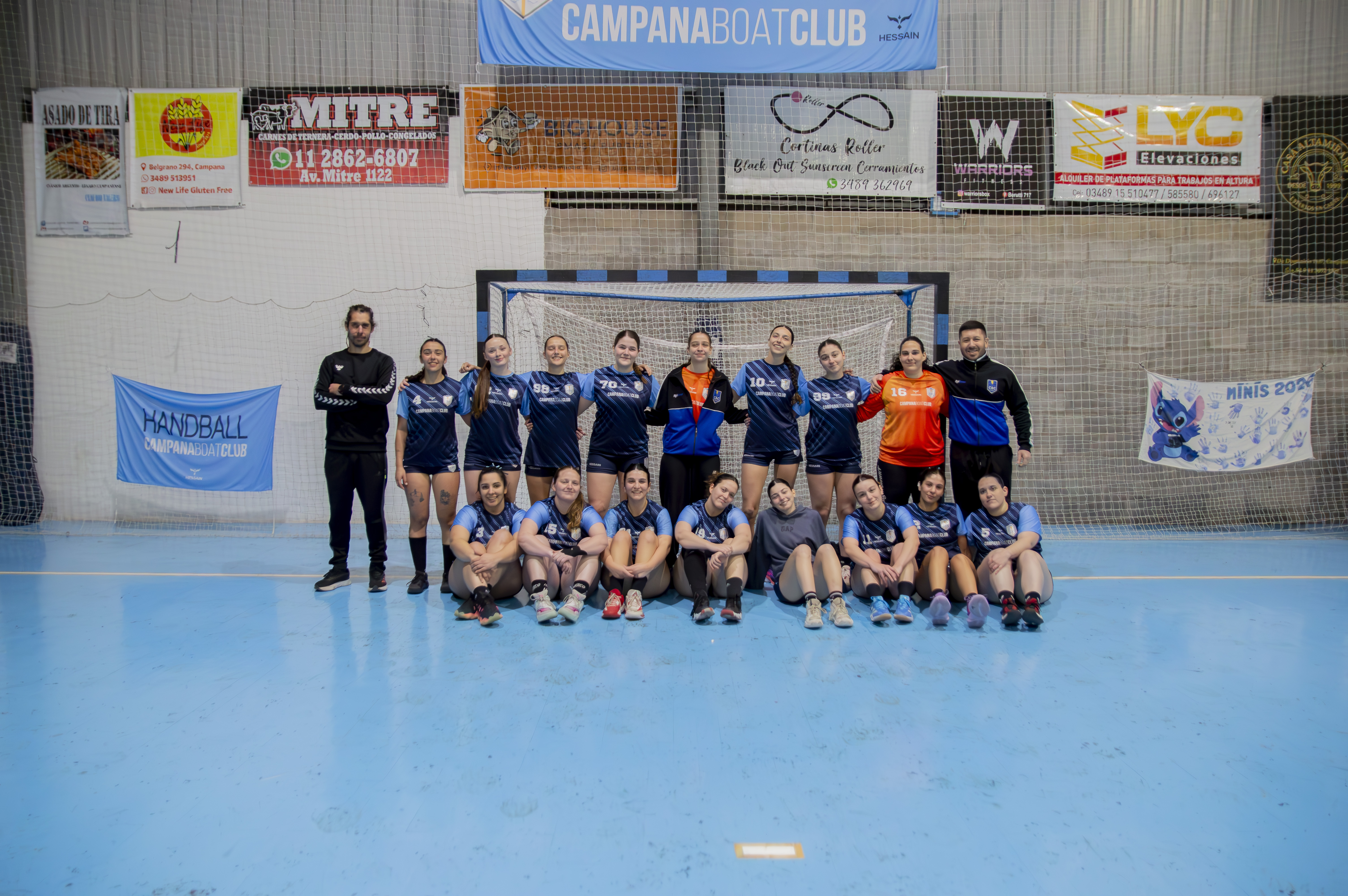 HANDBALL MAYORES FEMENINO : TREMENDO EMPATE