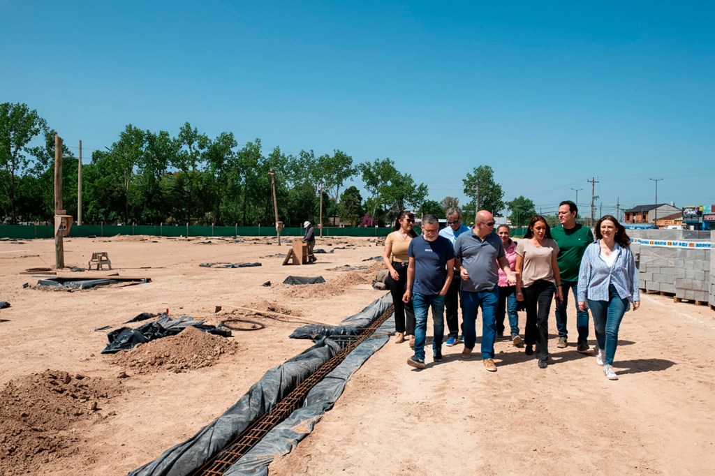 “El Microestadio Municipal de Campana es otra obra histórica de la gestión Abella”