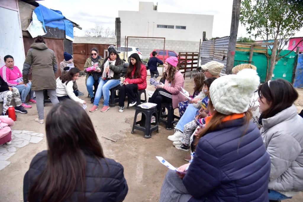 El Comedor “Lazos de Sueño” organizó un locro comunitario con la presencia Soledad Alonso