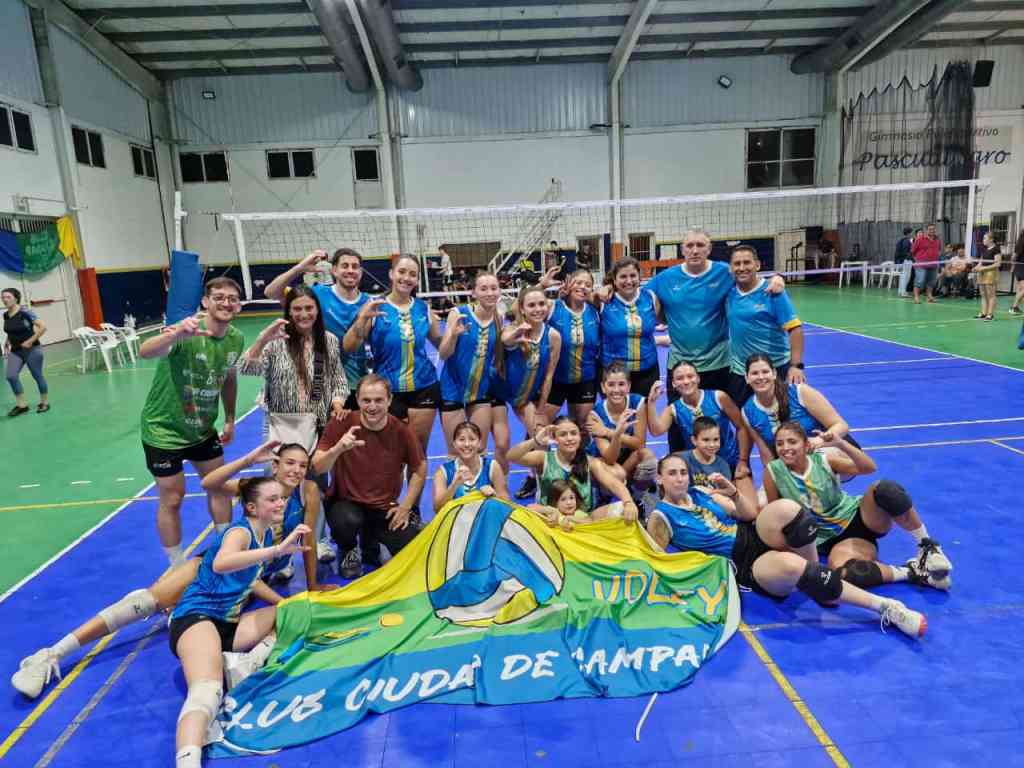 Vóley: la Primera Damas del Club Ciudad de Campana jugará la final por el ascenso