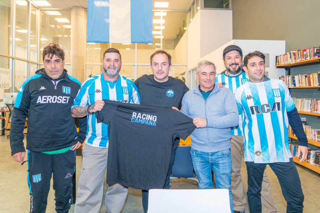 La filial Racing Club Campana fue reconocida como Entidad de Bien Público