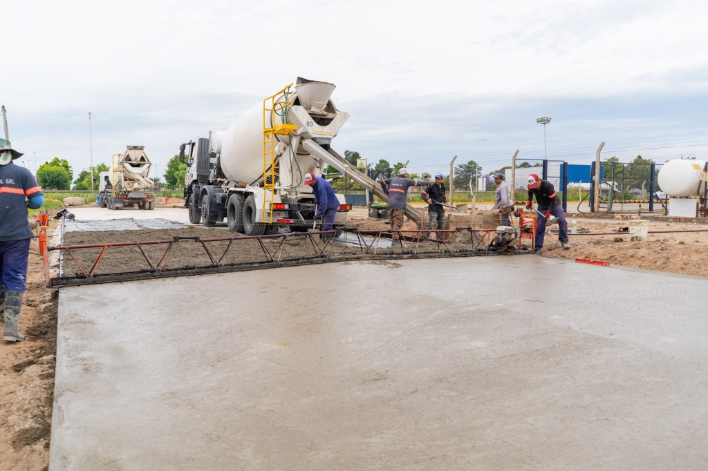 9 de Julio: el Municipio avanza con la pavimentación de la calle Brown