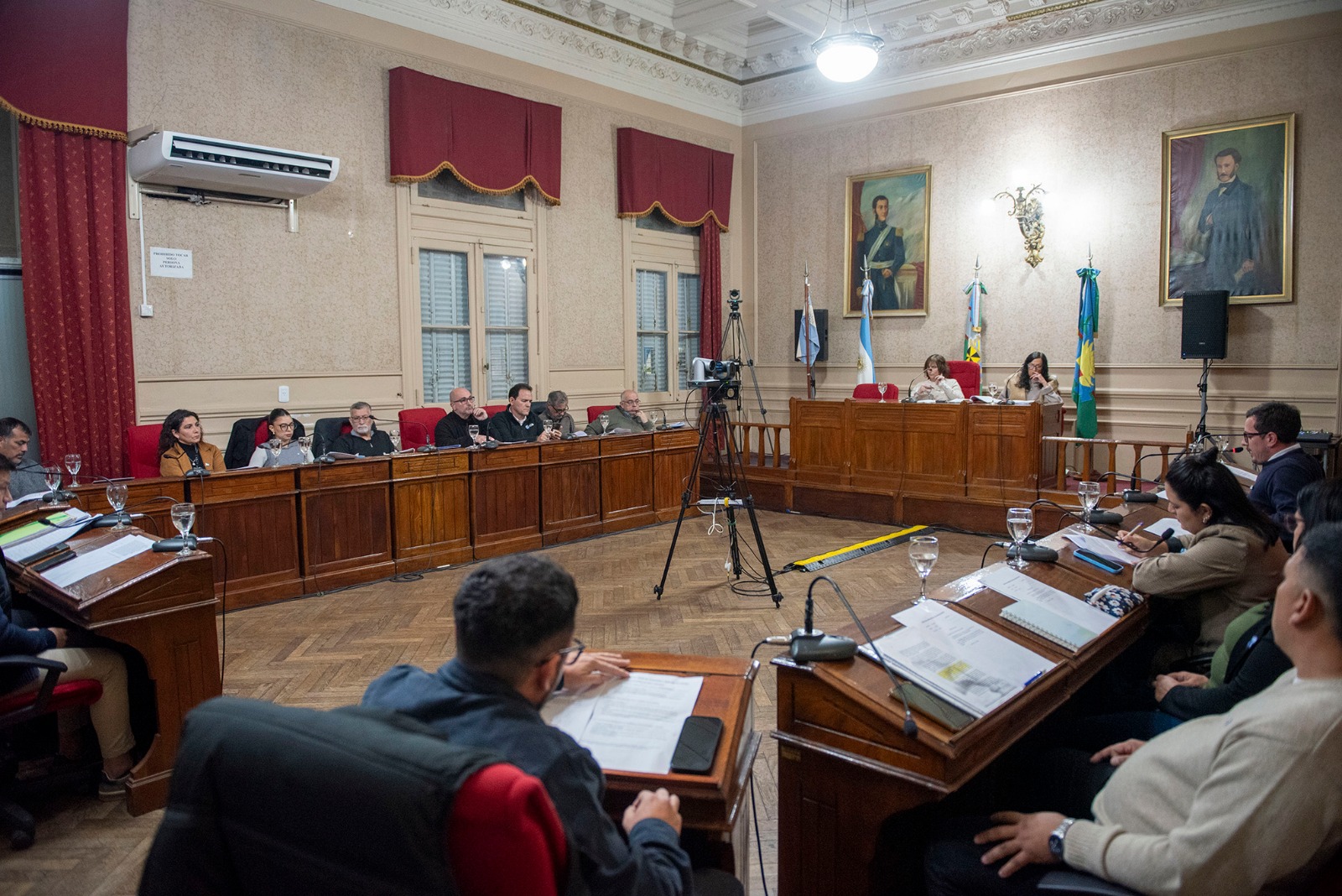 El H.C.D Campana realizó este jueves una doble sesión