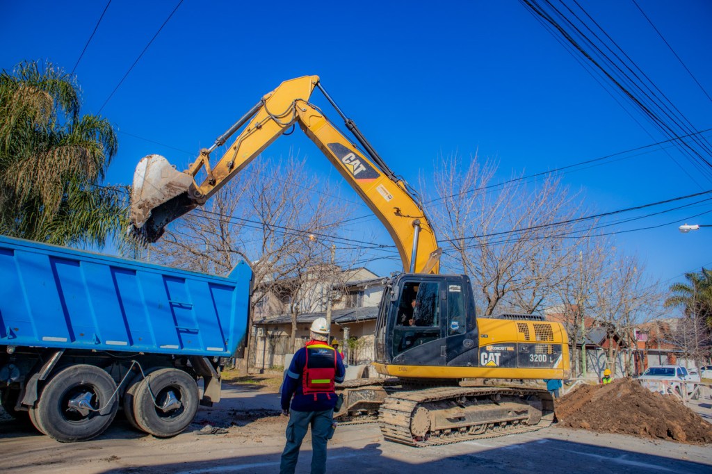 El Municipio comenzó la segunda etapa de la obra que está transformando Don Francisco
