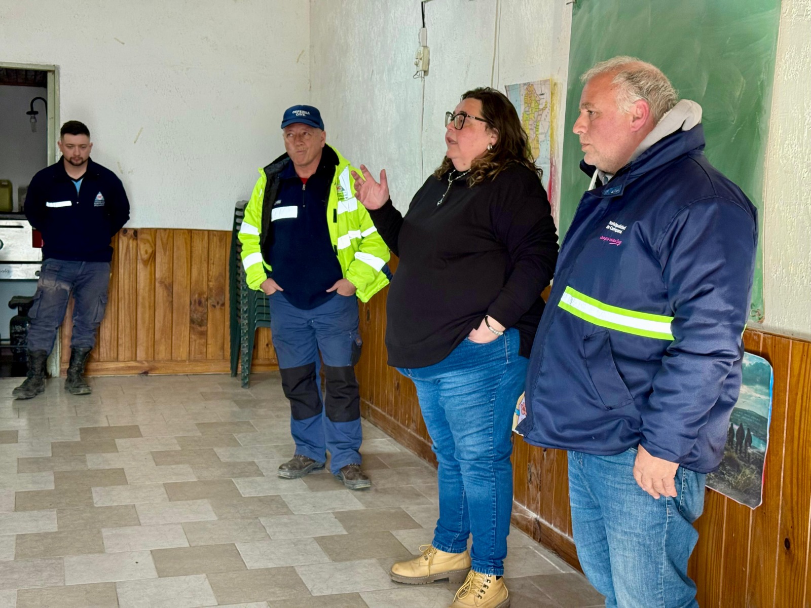El Municipio inició reuniones con vecinos para informar ante los posibles efectos climáticos de “El Niño”
