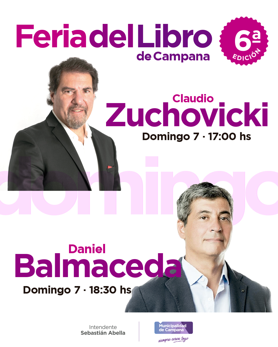Se anunció la 6ª edición de la Feria del Libro de Campana: será el 6 y 7 de junio